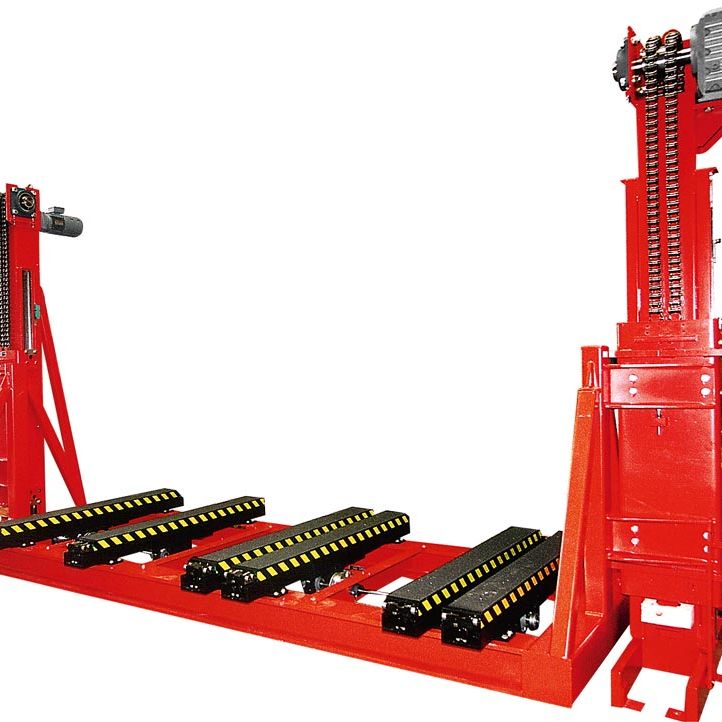 WINKEL Automotive lifter Car body handling unit with 2 stage telescopic forks  · 6 times