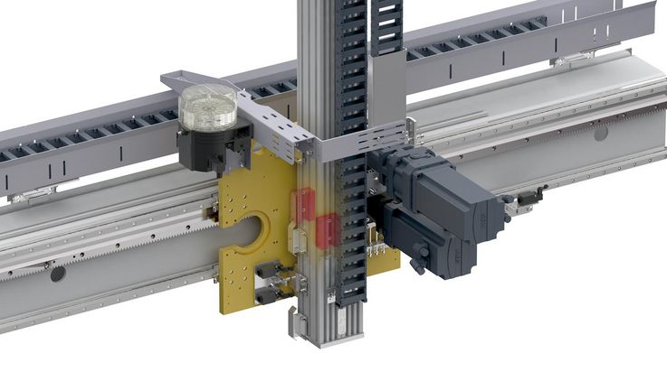 Clamping elements for guide rails