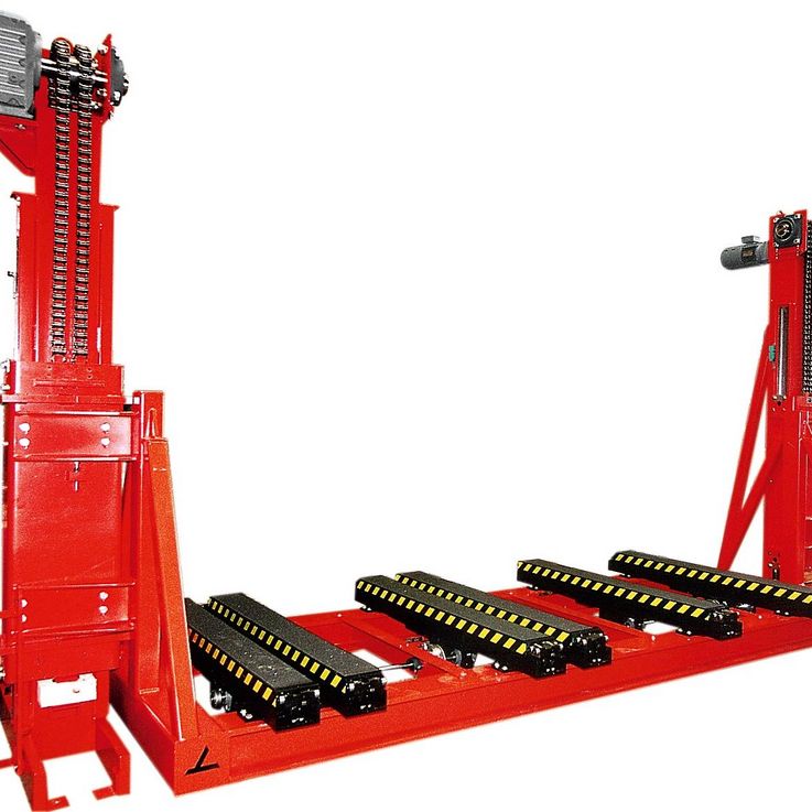 WINKEL Telescopic fork Two pillar lifting unit electrical synchronized without shaft ·  with telescopic forks