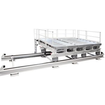 Tool changing system for plastic moulds ·  load capacity: 2x 40 t