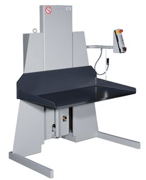 Palettenlift W-PL · Bodenebenes Be- und Entladen ·  Heben in optimaler Bedienhöhe ·  Hub ·  elektrohydraulisch ·  Komplett ·  inkl. Bediensteuerung ·  Sonderausführung auf Anfrage.