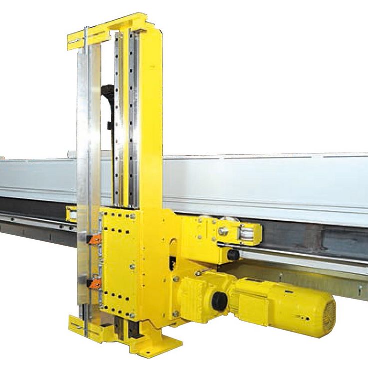 PLE Unità lineari Polyamid  ·  PLE (unità lineari Polyamid) sono sistemi stati progettati e realizzati per la capacità fino a 100 kg.