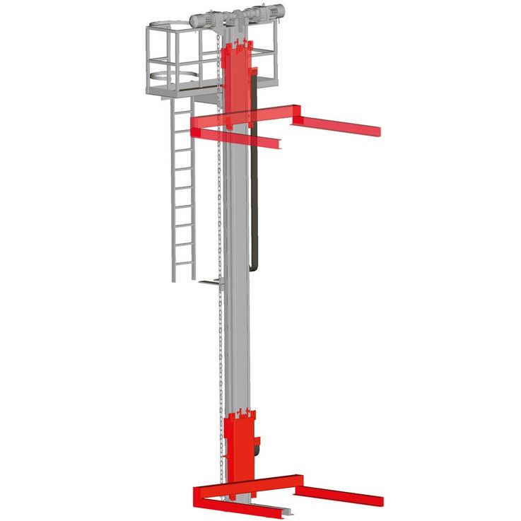 Elevatore pallet · con azionamento stand-by e piattaforma per manutenzione ·  portata 0 · 5 t - 2 · 5 t.