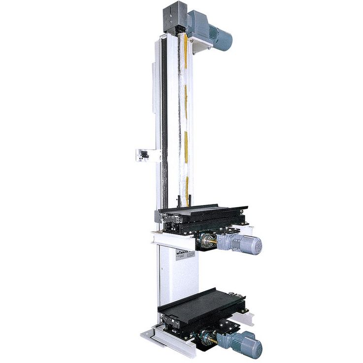 Stationary lifting unit 1 · 5 t with twin telescopic fork