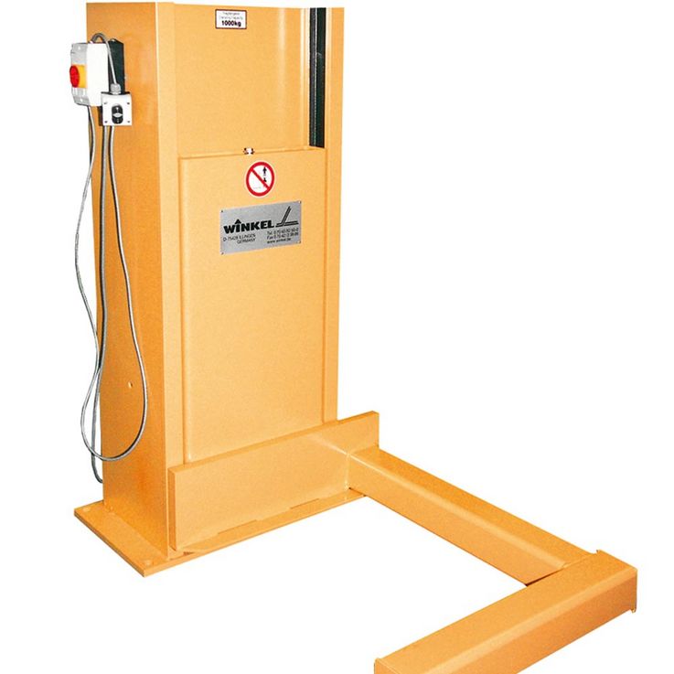 Hydraulic lifting unit for special pallets · load capacity 1 t