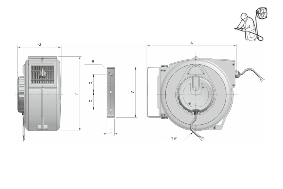 Kabeltrommel Serie 700