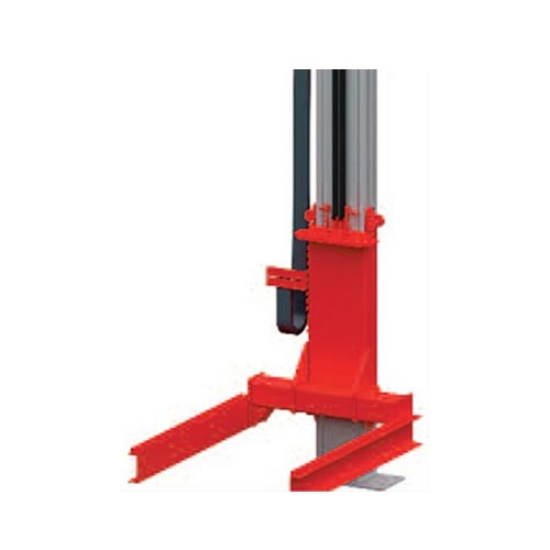 [Translate to ES:] Pallet lifter with chain WPH 1 load frame with minimized height
