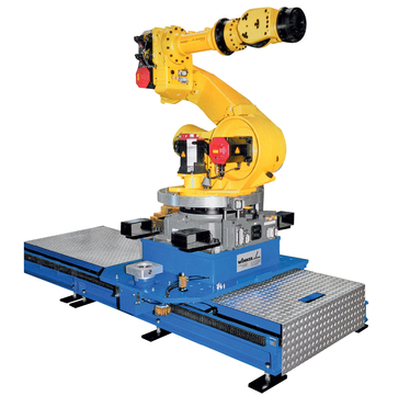 RLE - Robot tracks  ·  WINKEL RLE robot tracks are economical designed and built systems for load capacities up to 10t robot weight.